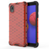 Противоударный чехол Honeycomb на Samsung Galaxy A01 Core/ M01 Core - красный