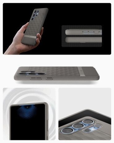 Оригінальний чохол Caseology Parallax Mag MagSafe для Samsung Galaxy S25 Ultra - Gray