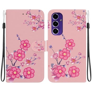 Чехол-книжка Colored Drawing Series на Samsung Galaxy A16 5G - Blossoms