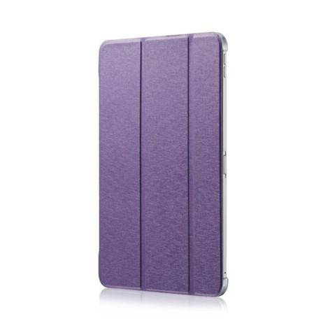 Чохол-книжка Silk Texture на iPad Pro 12.9 inch 2018- фіолетовий