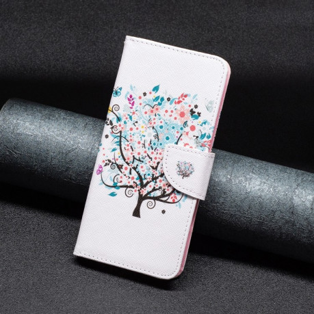 Чохол-гаманець Colored Drawing Pattern для Samsung Galaxy A73 5G - Little Tree