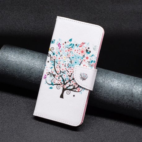Чохол-книжка Colored Drawing Pattern для Xiaomi Redmi Note 13 4G - Tree