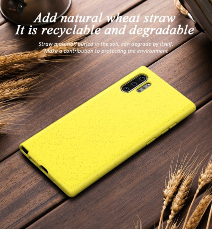 Противоударный чехол Starry Series на Samsung Galaxy Note 10+Plus-желтый