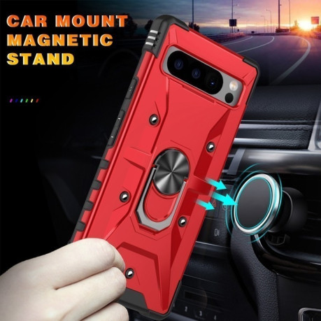 Протиударний чохол HMC 360 Degree Rotating Holder для Google Pixel 8 Pro - червоний