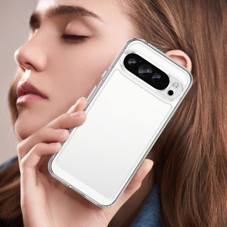 Противоударный чохол Colorful Acrylic Series для Google Pixel 9 Pro XL - прозрачный