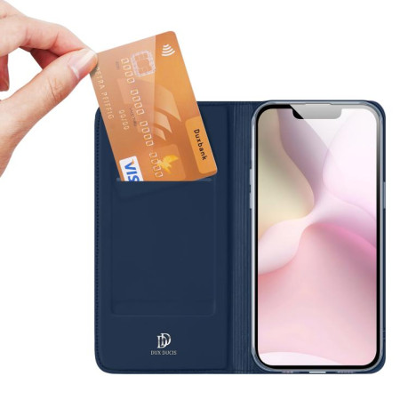 Чохол-книжка DUX DUCIS Skin Pro Series для iPhone 16e - синій