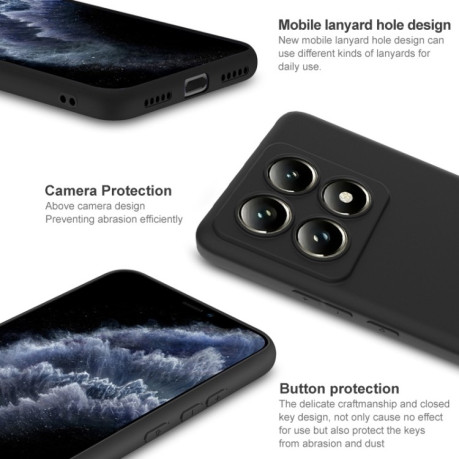 Противоударный чехол IMAK UC-3 Series Shockproof Frosted TPU на Xiaomi 14T Pro