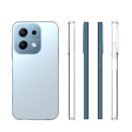 Противоударный чехол Waterproof Texture на Xiaomi Redmi 15C 5G / 4G EU 173mm - прозрачный