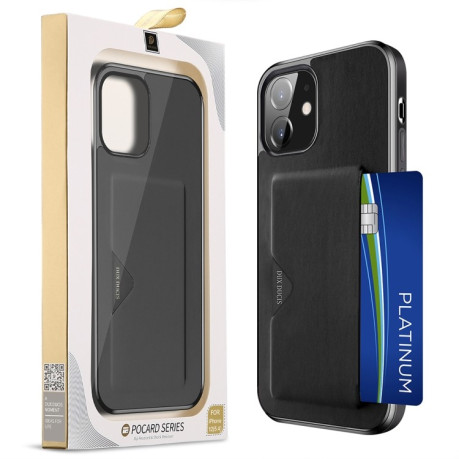 Чехол DUX DUCIS Pocard Series на iPhone 12 Mini - черный