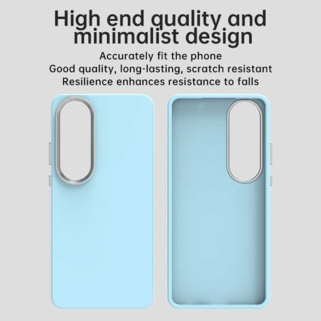 Протиударний чохол Colorful Series з посиленими кутами та бортиками на OnePlus Nord CE4 Lite - синій