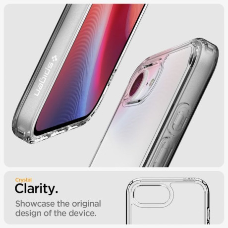 Оригінальний чохол Spigen Ultra Hybrid для iPhone 16e - Clear