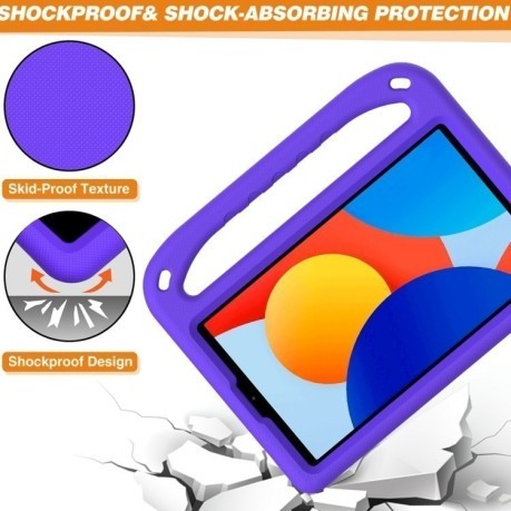 Протиударний чохол EVA Flat Anti Falling для Xiaomi Redmi Pad SE 8.7 - фіолетовий