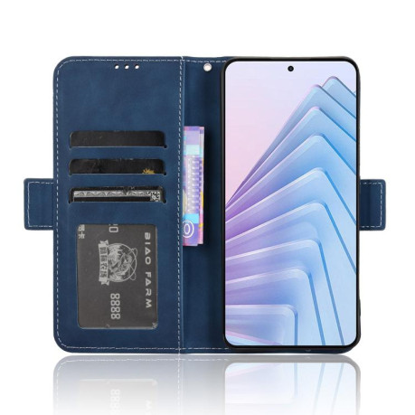 Чохол-книжка Skin Feel Calf Xiaomi Redmi Note 14 4G 164.84mm EU Version - синій
