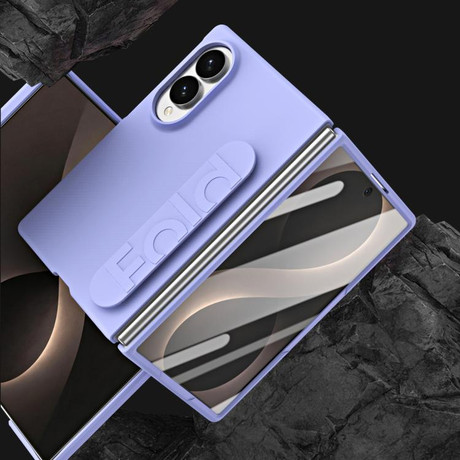 Чохол Skin Elastic Wrist Grip Back Cover на Samsung Galaxy Fold8 5G — фіолетовий