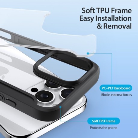 Чохол-книжка DUX Skin X Pro Series Magsafe на iPhone 16 Pro - чорний