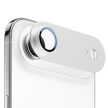 Захист камери XDCASE Titanium Alloy Hollow Camera Lens на iPhone Air - сріблястий