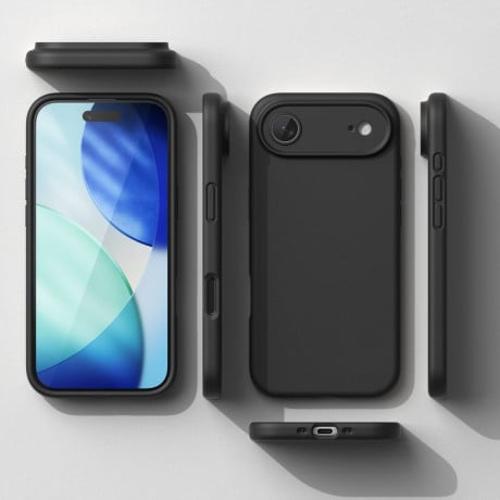 Оригінальний силіконовий чохол Ringke Silicone Magnetic з MagSafe на iPhone Air - Black