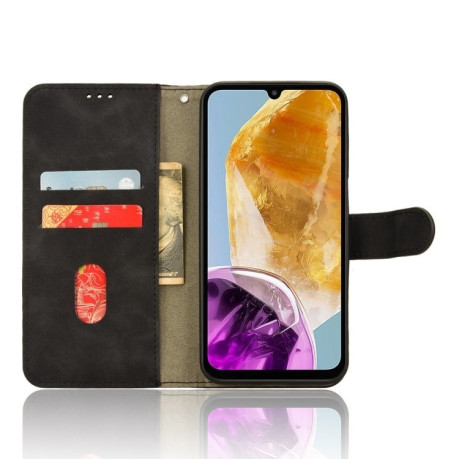 Чехол-книжка Skin Feel Magnetic для Samsung Galaxy M15 5G - черный