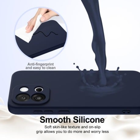 Силіконовий чехол Shockproof Silicone Magsafe для OnePlus 13T - синій