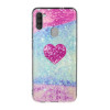 Чехол Marble Pattern Soft на Samsung Galaxy A11/M11 - Red Love