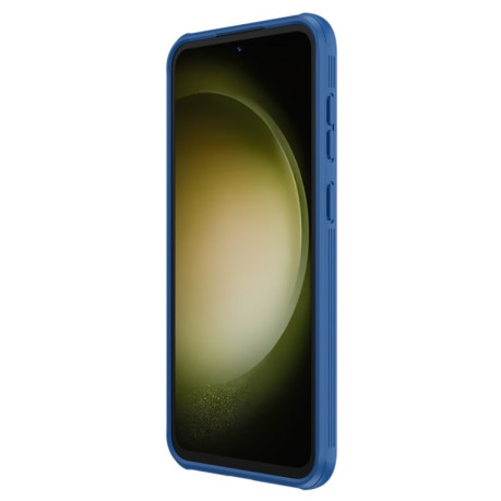 Противоударный чехол NILLKIN Black Mirror Series на Samsung Galaxy S23 FE 5G - синий