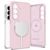 Силіконовий чохол Tech-Protect Silicone з MagSafe на Samsung Galaxy S26+ - Pink