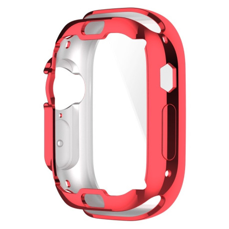 Противоударная накладка Electroplating для Apple Watch Ultra 49mm - красная