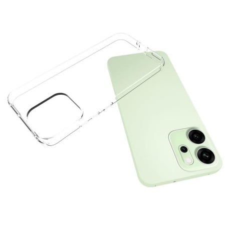 Противоударный чехол Waterproof Texture на OPPO Reno14 F 5G - прозрачный