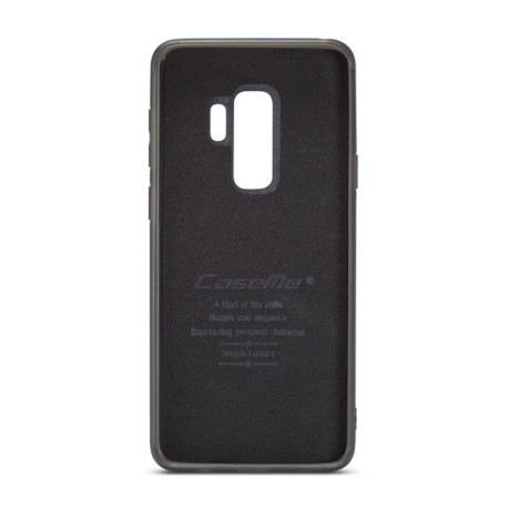 Кожаный чехол-кошелек CaseMe на Samsung Galaxy S9+/G965 Crazy Horse Texture Magnetic Absorption Detachable - красный