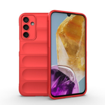 Силиконовый чехол Magic Flannel для Samsung Galaxy M15 5G - красный