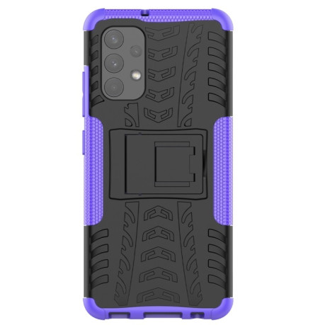 Протиударний чохол Tire Texture Samsung Galaxy A32 4G - фіолетовий