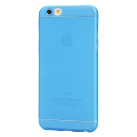 Ультратонкий Напівпрозорий Чохол із Захистом Камери Сірий для iPhone 6 Plus 6S Plus(Blue)