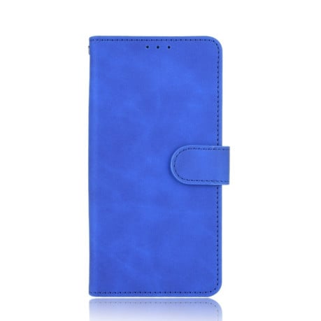 Чохол-книжка Solid Color Skin Feel Samsung Galaxy S21 FE - синій