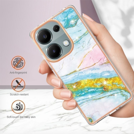 Протиударний чохол Electroplating IMD для Xiaomi Redmi Note Redmi Note 14S/ 13 Pro 4G / POCO M6 Pro 4G - Green