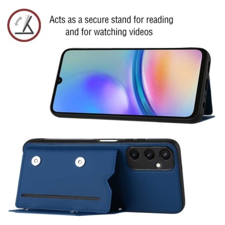 Противоударный чехол Skin Feel для Samsung Galaxy A05s - синий