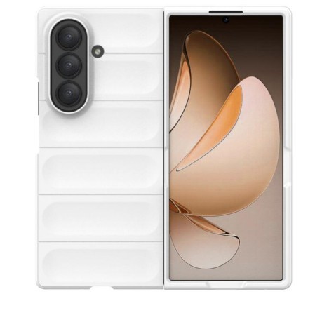 Силиконовый чехол Magic Flannel для Samsung Galaxy Fold 7 5G - белый