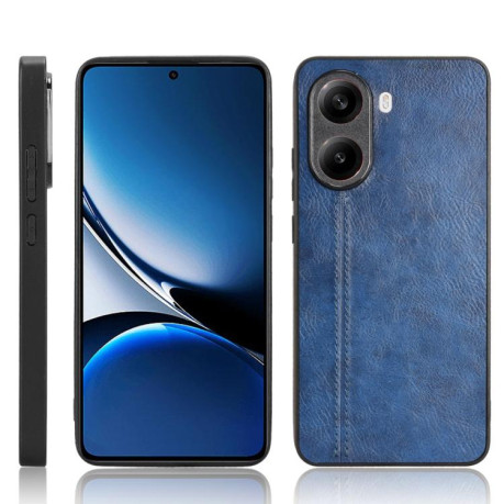 Ударозахисний чохол Sewing Cow Pattern для Xiaomi Poco X7 Pro - синій