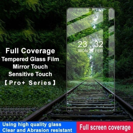 Защитное стекло IMAK 9H Full Screen Film Pro+ Version на Xiaomi 14T Pro / 14T - черное