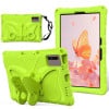 Противоударный чехол Butterfly Bracket EVA для Xiaomi Redmi Pad 2 /SE 11 2025 - зеленый