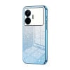 Ударозахисний чохол Gradient Glitter Powder Electroplated на Realme GT Neo 5 SE - синій