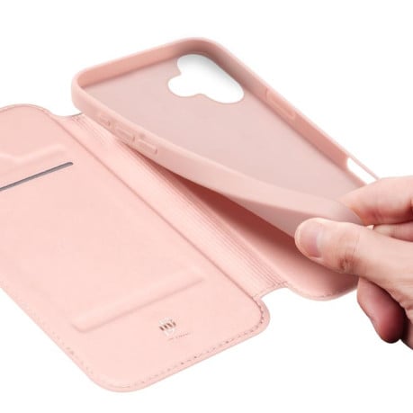 Чехол- книжка DUX DUCIS Skin Pro Series на iPhone 17 - золото