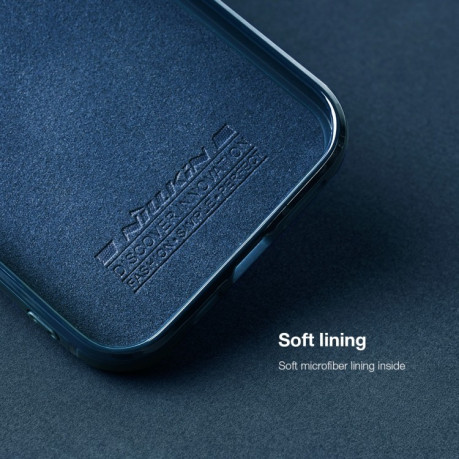 Ударопрочный чехол NILLKIN Aoge Series для iPhone 12 Pro Max - синий