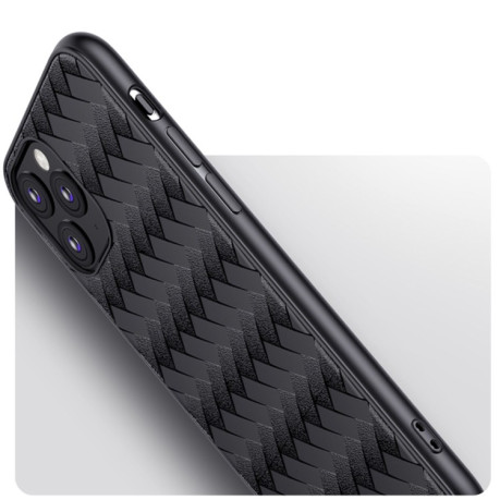 Чохол JOYROOM Milan Series Weave Plaid Texture на iPhone 11-чорний