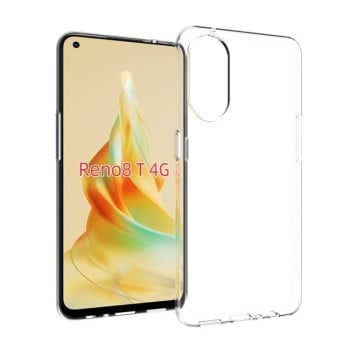 Чохол протиударний Waterproof Texture для OPPO Reno8 T 4G - прозорий