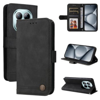Чехол-книжка Skin Feel Life Tree для Poco 8 Pro/Redmi Note 15 Pro+ — чёрный