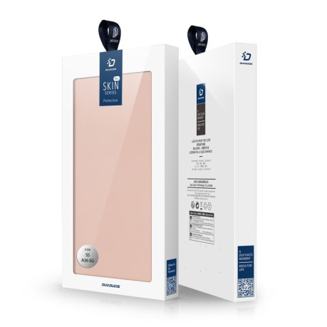 Чехол-книжка DUX DUCIS Skin Pro Series на Samsung Galaxy A36 5G / A56 5G - розовый
