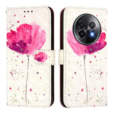 Чохол-книжка 3D Painting для Realme 13+ 5G/13 Pro 5G/13 Pro+ - Flower