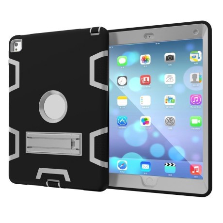 Протиударний Чохол із підставкою Robot Detachable чорно-сірий для iPad Air 2