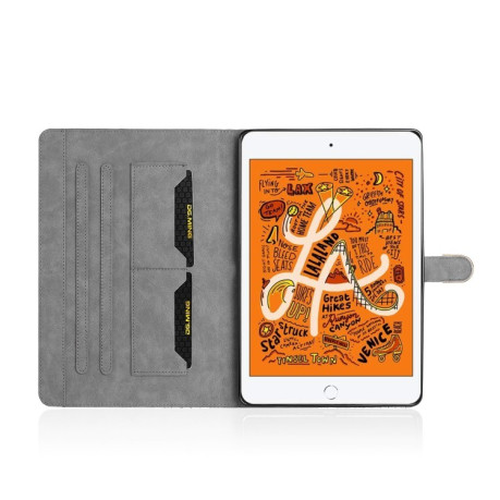 Чехол-книжка Glitter Stitching Crocodile для iPad Mini 4 / 3 / 2 / 1 - золотой
