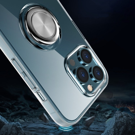 Чохол протиударний Matte with Ring Holder для iPhone 13 Pro Max - білий